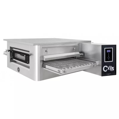 Four convoyeur électrique pizza pain pâtisserie 75 pizzas de Ø 30 cm par heure